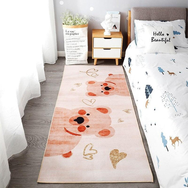 Tapis de Sol Enfant | Fusion Créative | Designix - Tapis Oursons 60x160 cm  - https://designix.fr/