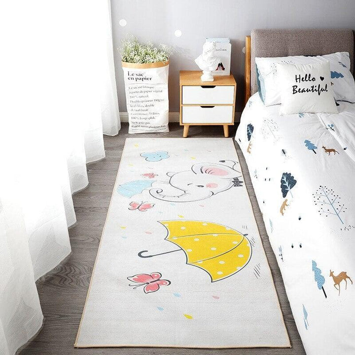 Tapis de Sol Enfant | Fusion Créative | Designix - Tapis Eléphant 60x160 cm  - https://designix.fr/