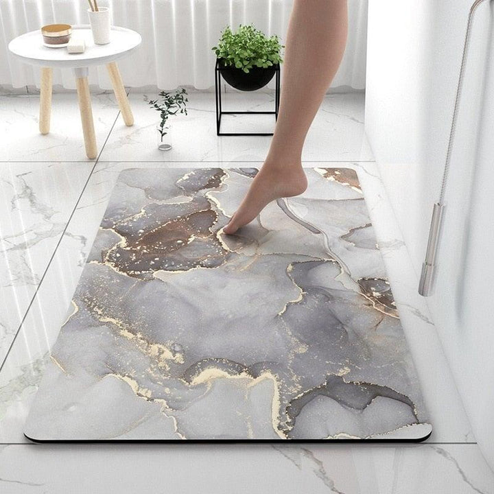 Tapis Salle de Bain Design | Fusion de Styles | Designix - Tapis    - https://designix.fr/