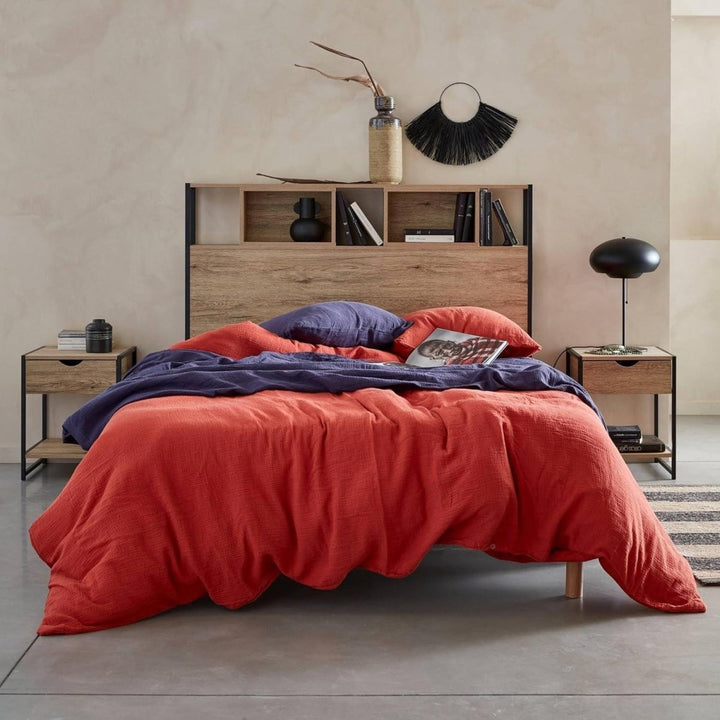 Tête Lit Industrielle Rangement | Drakkar - Designix Tête de Lit
