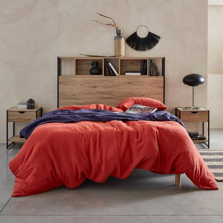 Tête Lit Industrielle Rangement | Drakkar - Designix Tête de Lit