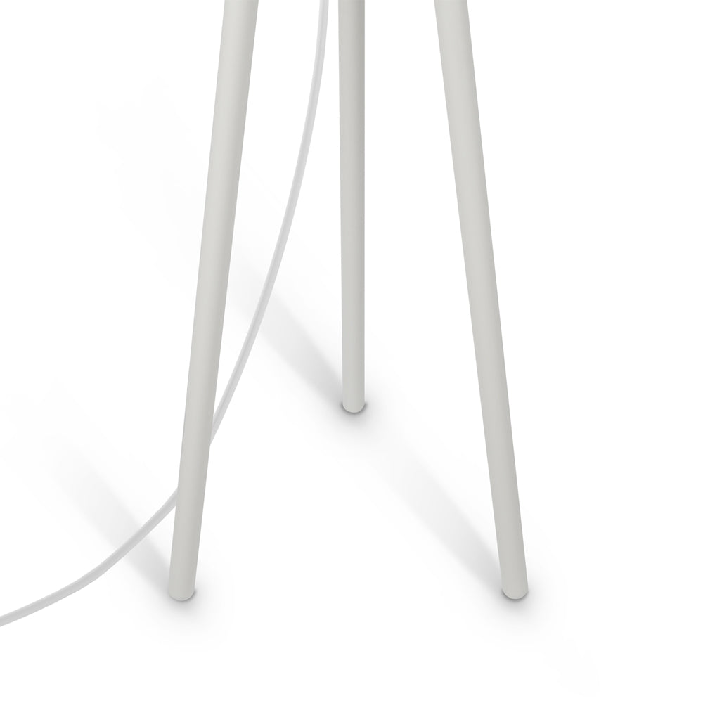 Calvin Lampadaire blanc