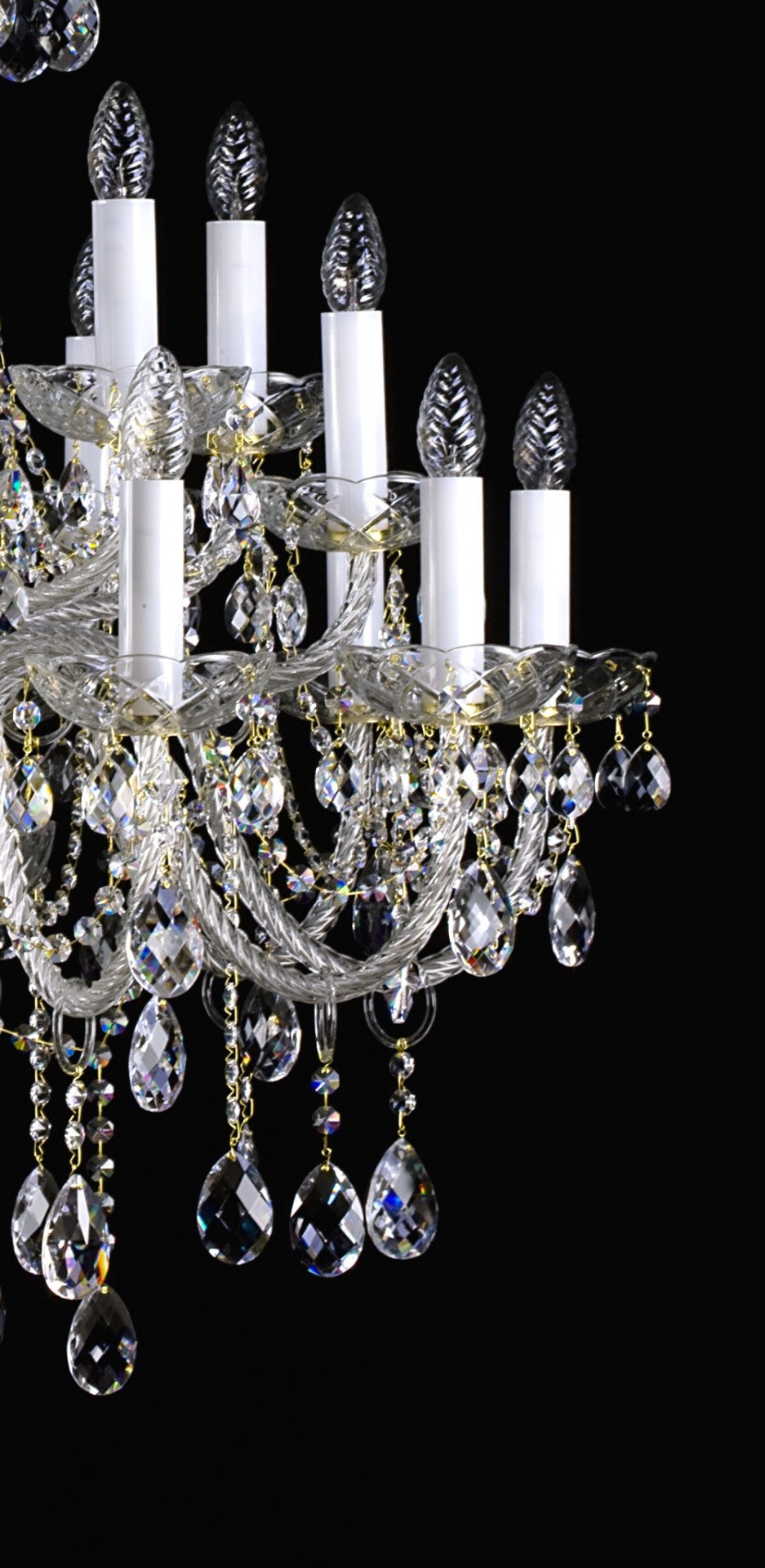 Lustre en cristal de luxe L003CLN