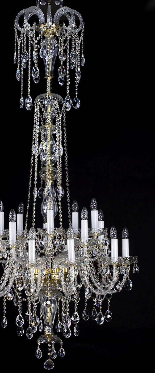 Lustre en cristal de luxe L003CLN