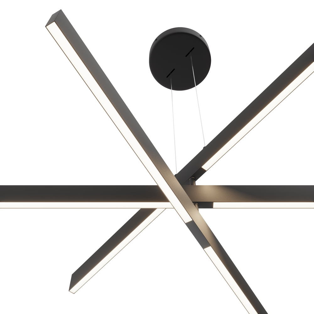 Origami Suspension luminaire noir
