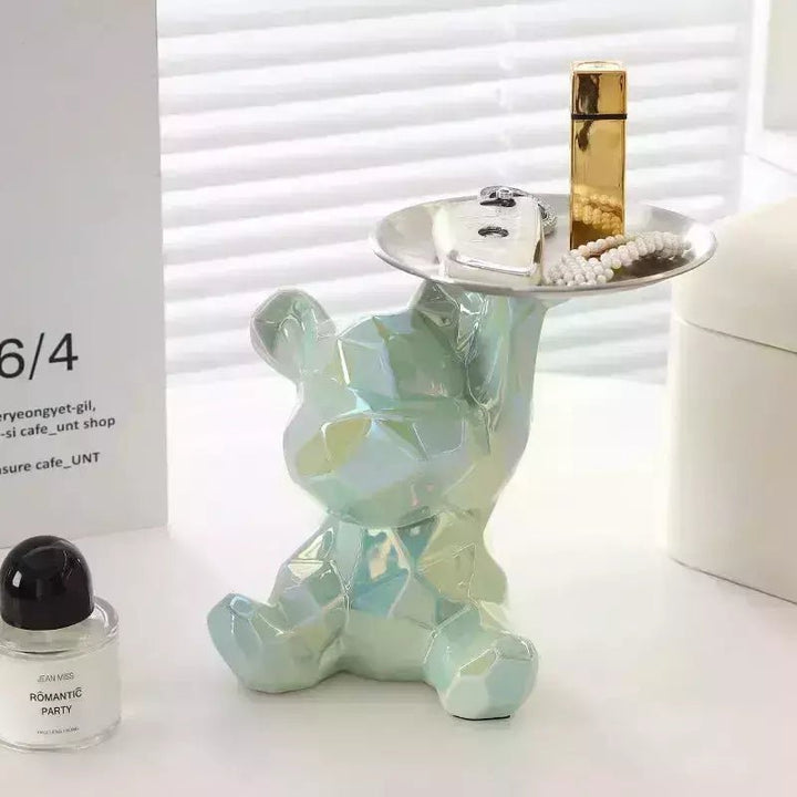 Tirelire Ours Céramique Émail | Sola - Designix Vide poche A