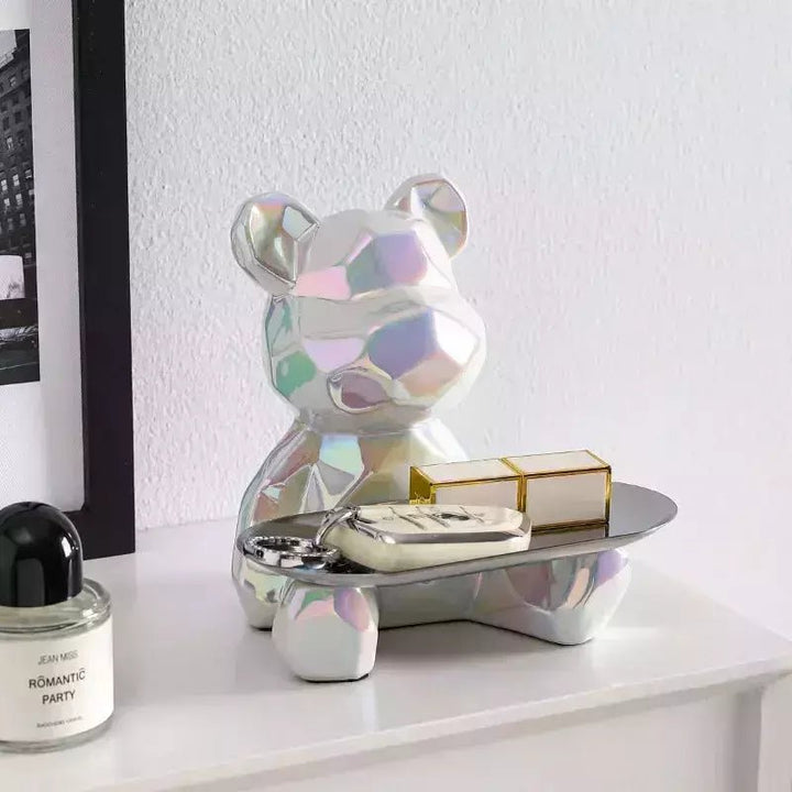 Tirelire Ours Céramique Émail | Sola - Designix Vide poche A