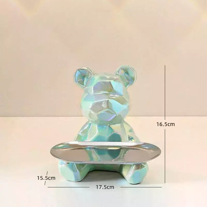 Tirelire Ours Céramique Émail | Sola - Designix Vide poche D