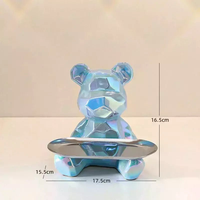 Tirelire Ours Céramique Émail | Sola - Designix Vide poche F