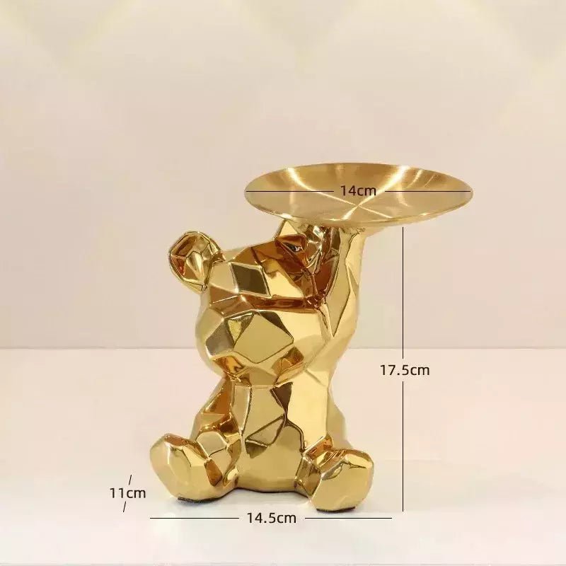 Tirelire Ours Céramique Émail | Sola - Designix Vide poche G