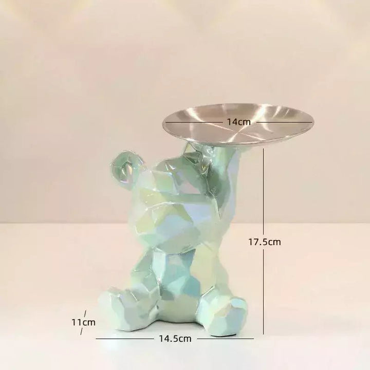 Tirelire Ours Céramique Émail | Sola - Designix Vide poche J