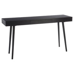 Tiroir Console Bois Noir