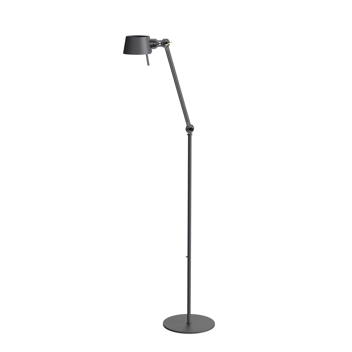 Lampadaire Bolt Long 1 bras Sidefit Gris nuit