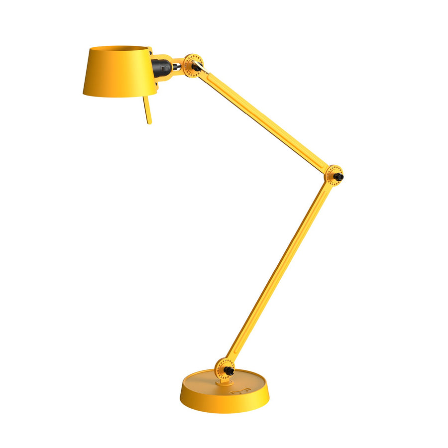 Lampe de bureau Bolt 2 bras sur pied Jaune soleil