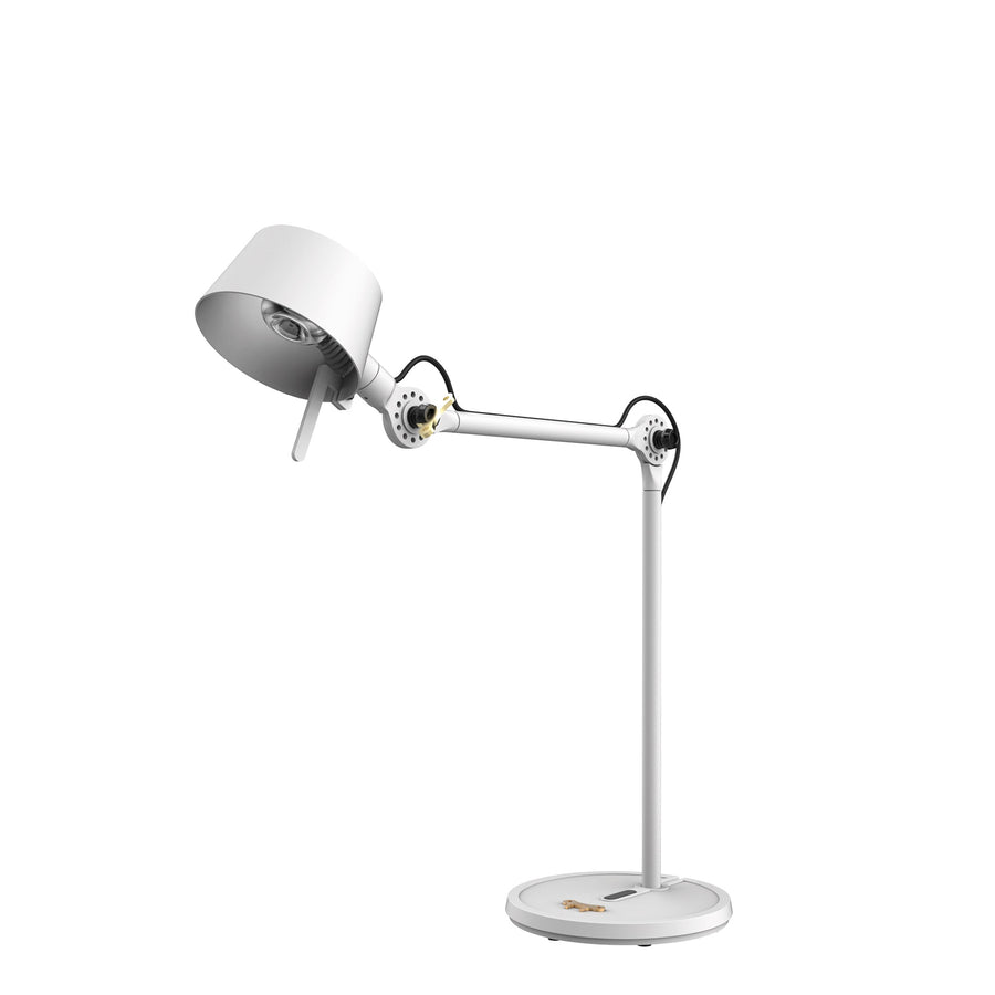 Lampe de bureau LED Bolt10 Blanc brume Noir