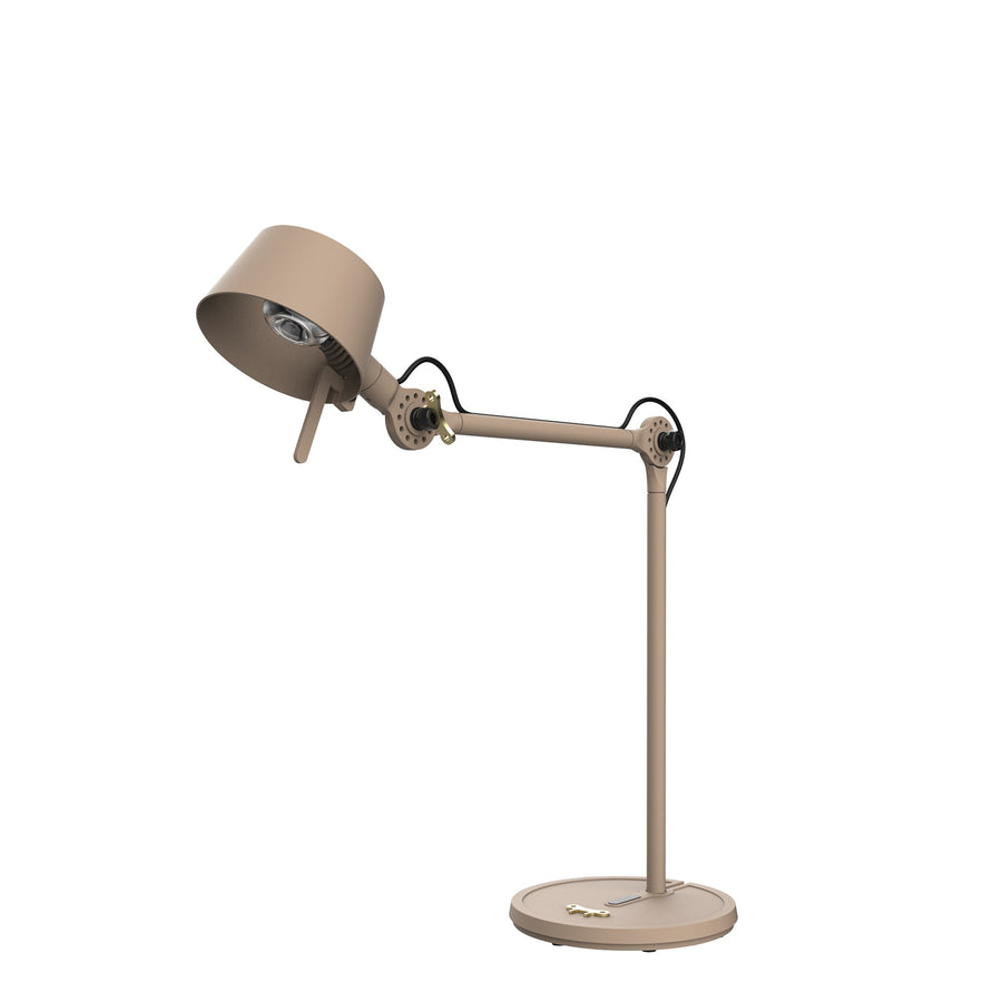 Lampe de bureau LED Bolt10 Brun argile Noir