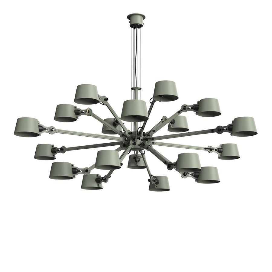 Lustre Bolt 18 bras Vert flux