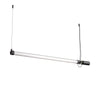 Suspension LED Mr. Tubes horizontale, alimentation intégrée