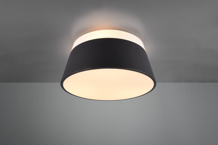 Plafonnier Baroness 3 lumières anthracite