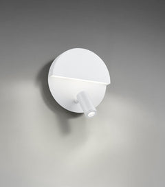 Applique murale Mario blanche mat