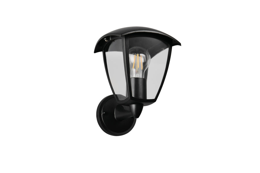 Applique extérieure Venta noire mat, H 24 cm (263260232)