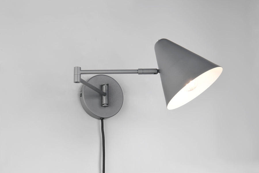 Applique murale Cosima anthracite