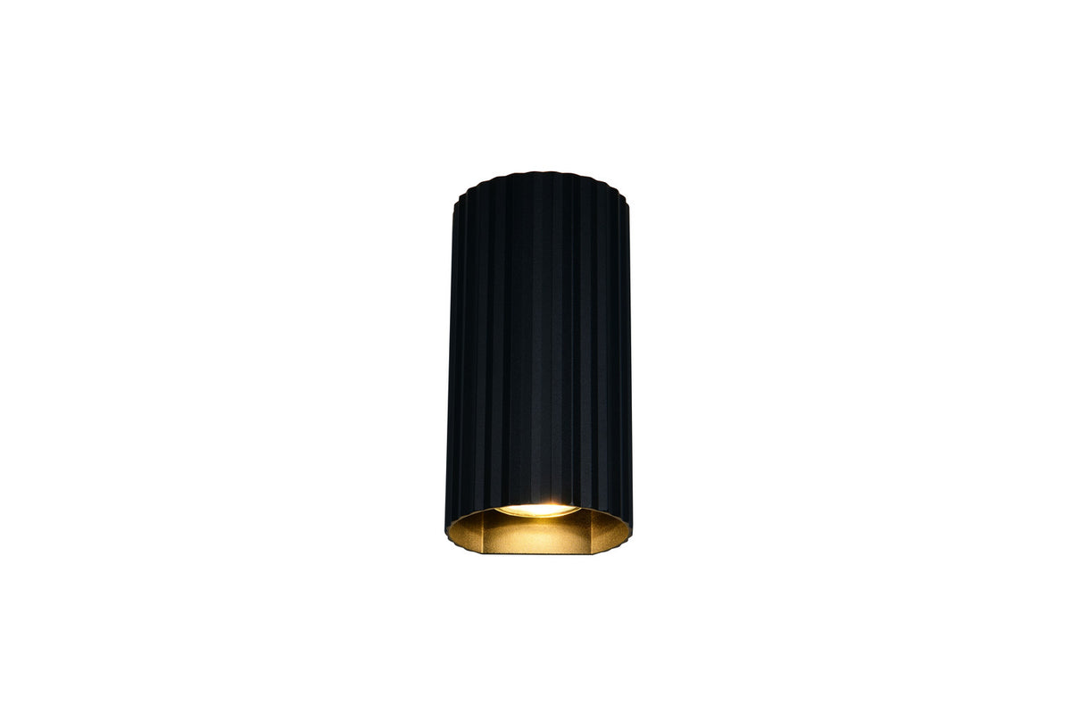 Applique murale Soka 2 lumières noire mat