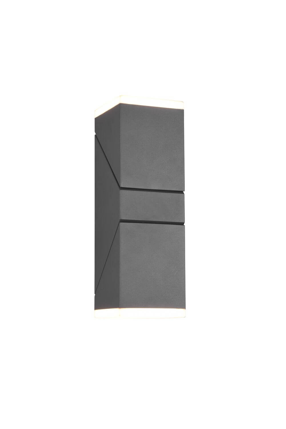 Applique extérieure Avon anthracite, H 28 cm (270660242)