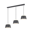 Suspension Baroness 6 lumières anthracite