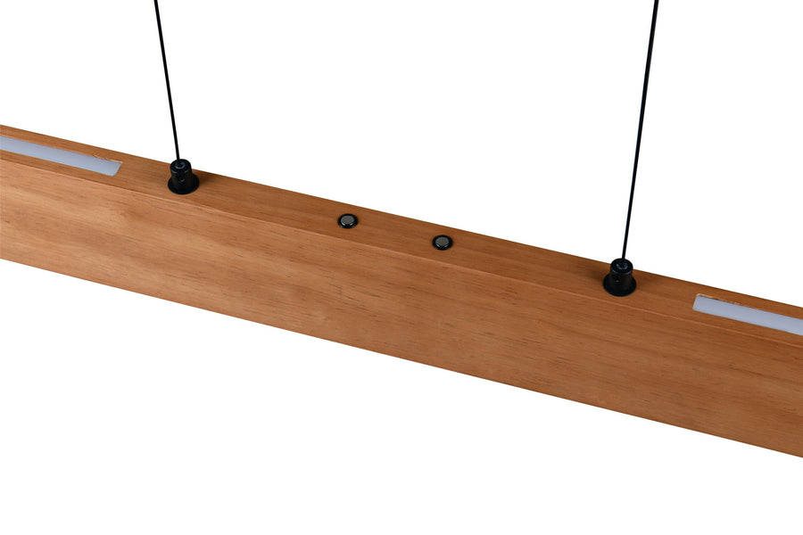 Suspension Edgewood bois, L 115 cm