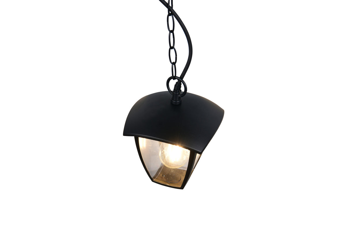 Suspension extérieure Venta noire mat