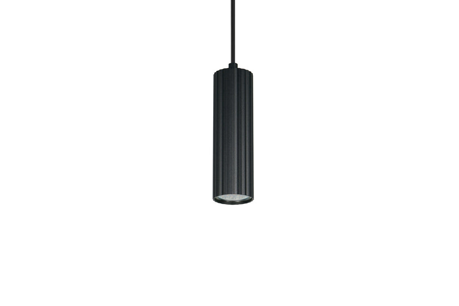 Suspension Soka noire mat