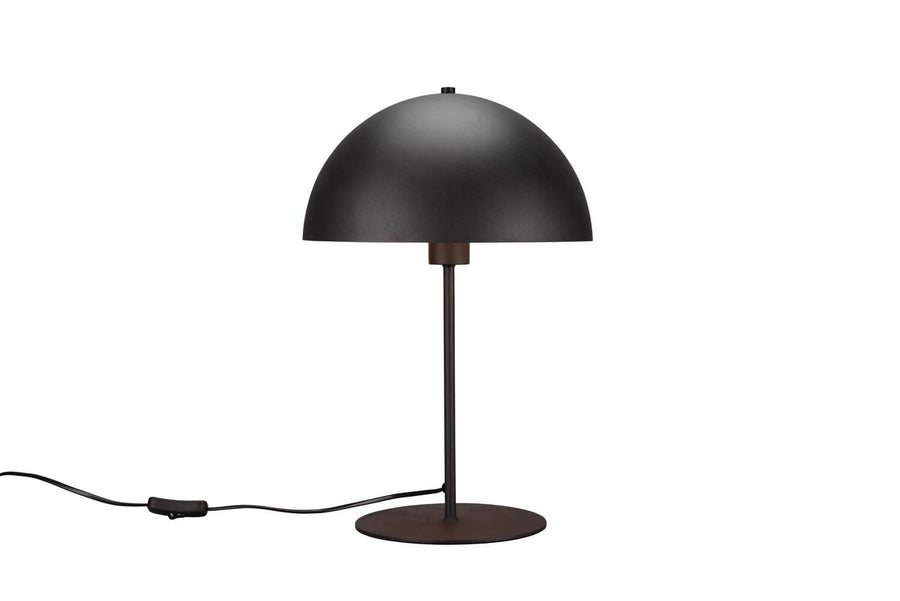 Lampe à poser Nola noire mat, H 45 cm