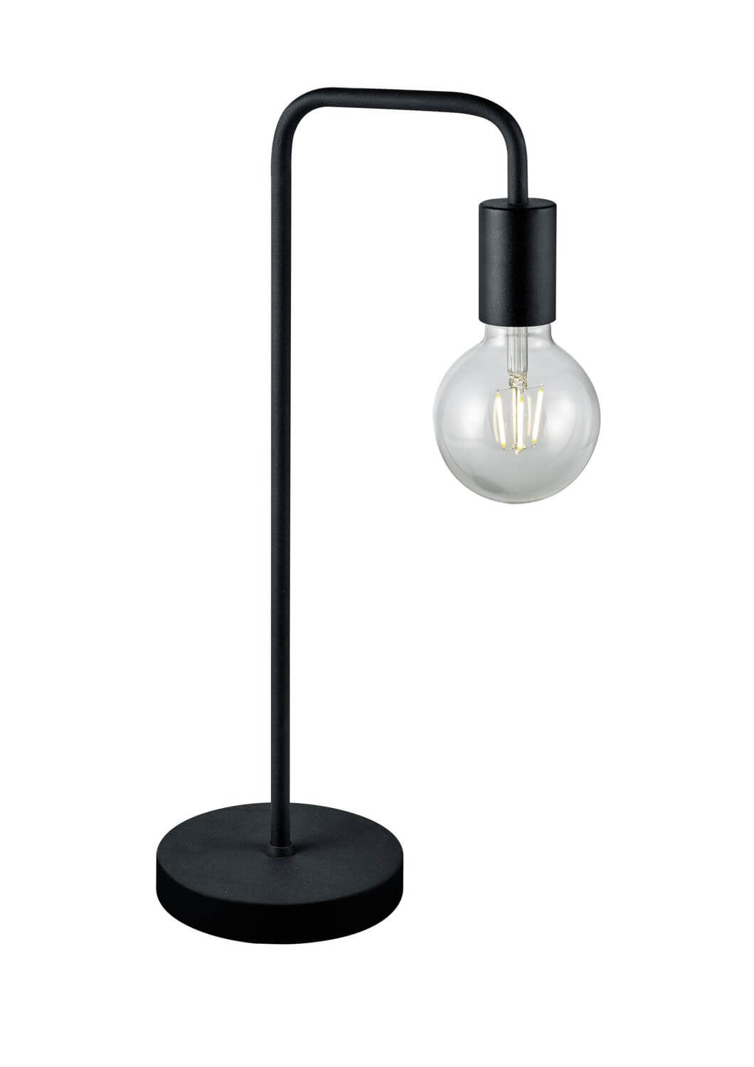 Lampe à poser Diallo noire mat