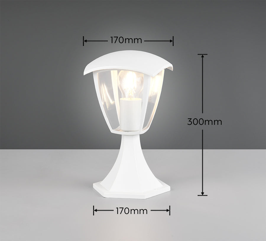 Luminaire extérieur Venta blanc mat