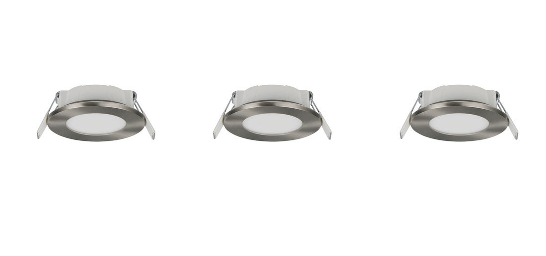 Spot encastrable Himal nickel satiné (635110307)