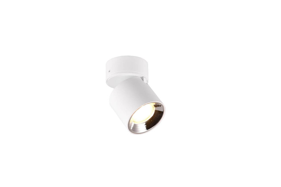 Plafonnier Guayana blanc mat