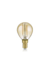 Ampoule LED E14 sphérique ambrée, 2 W | Trio