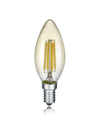 Ampoule LED E14 flamme ambrée, 4 W | Trio (989-479)