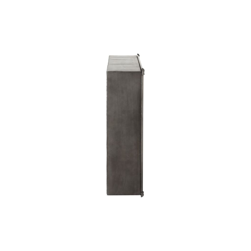 Tube de Suspension Métal Gris - Designix