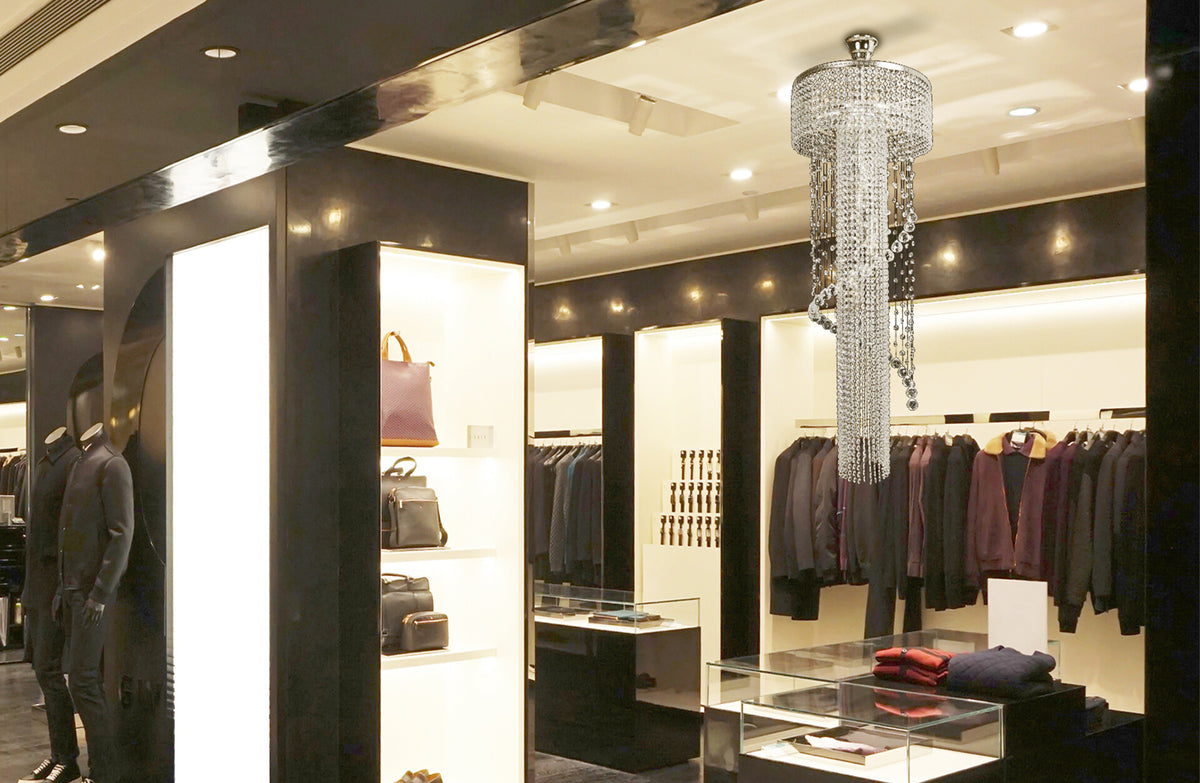 Suspension spirale en cristal TX505000010