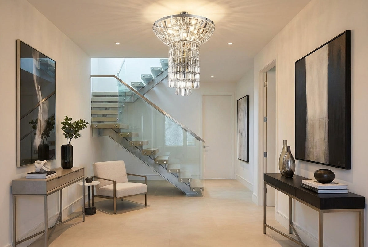 Suspension spirale en cristal TX560400012