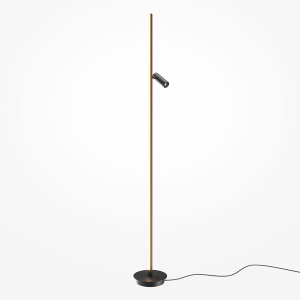 Thin Lampadaire noir