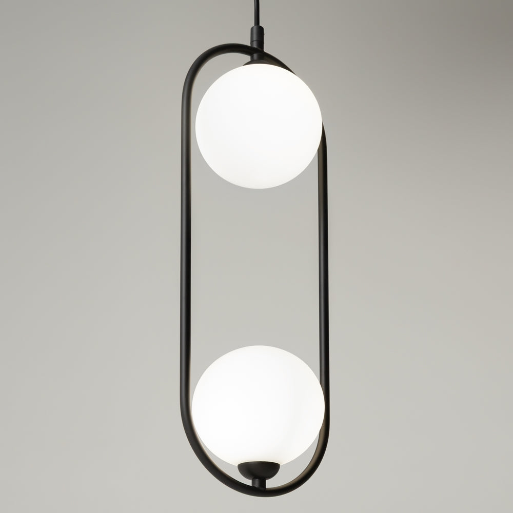 Ring Suspension luminaire noir