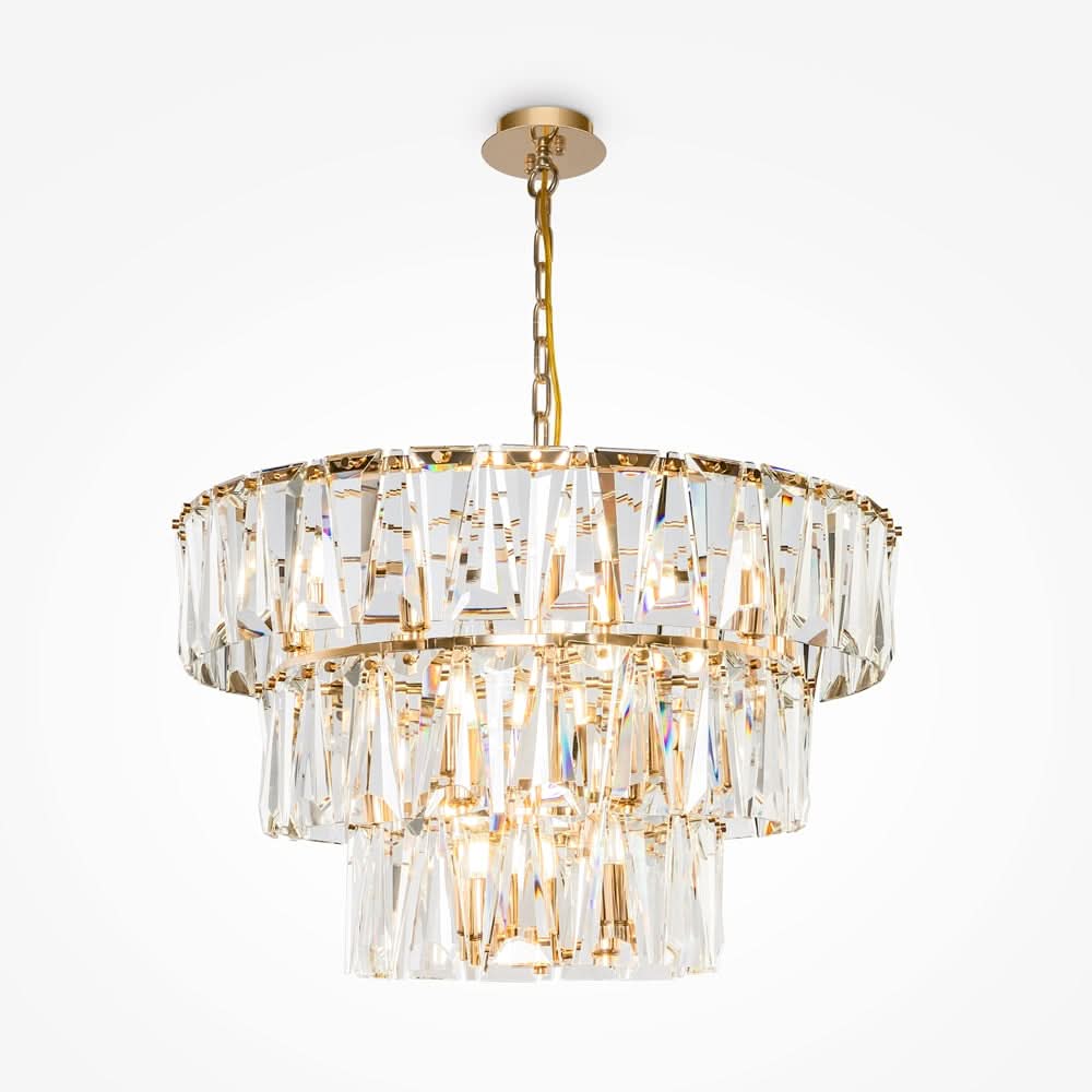 Puntes Suspension luminaire doré