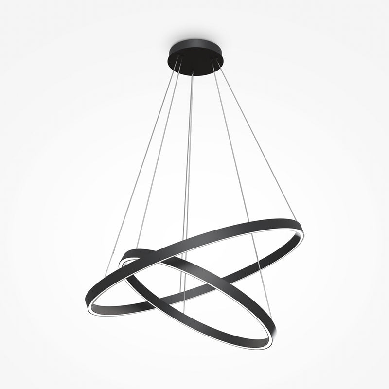Rim Suspension luminaire noir