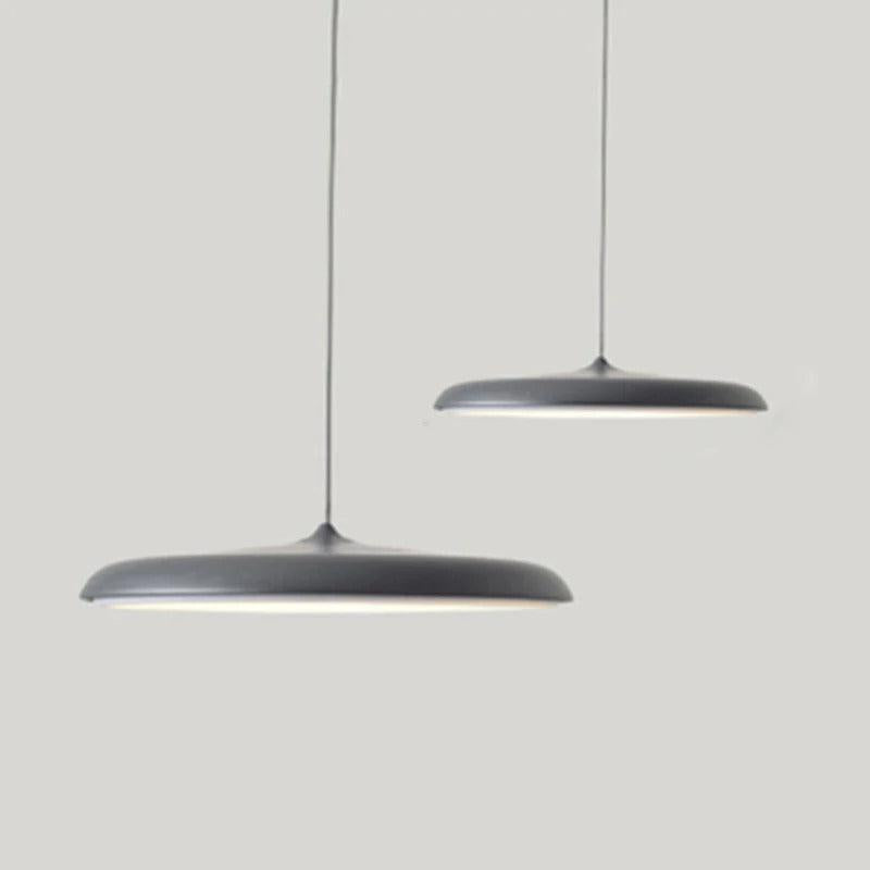 Suspension Luminaire Design OVNI | Zénith | Designix - Suspension luminaire Vert Diamètre 40cm 24W Blanc froid - https://designix.fr