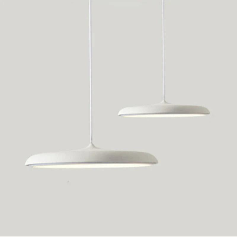 Suspension Luminaire Design OVNI | Zénith | Designix - Suspension luminaire Blanc Diamètre 40cm 24W Blanc froid - https://designix.fr