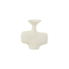 Vase Aluminium Blanc Moderne