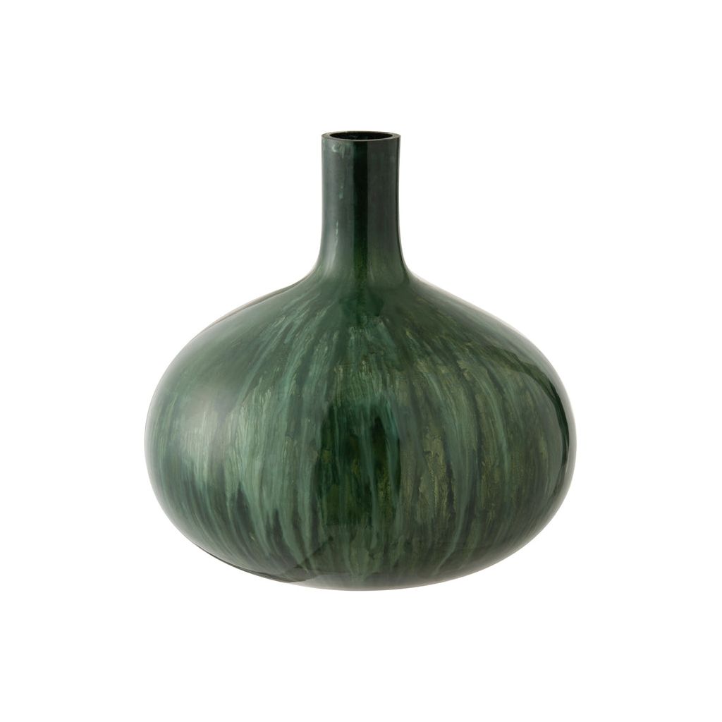 Vase Antique Vert et Blanc - Designix